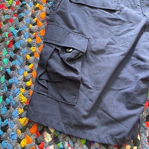 Propper Navy Men Tactical Cargo Shorts Men's Size Large 9.5" Inseam Utility - Picture 12 of 16